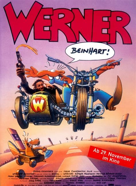 werner - beinhart ganzer film kostenlos|Werner – Beinhart! (1990)